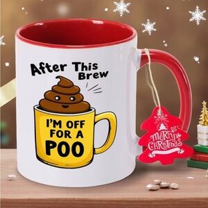 Funny After This Brew ceramic 11oz mug
